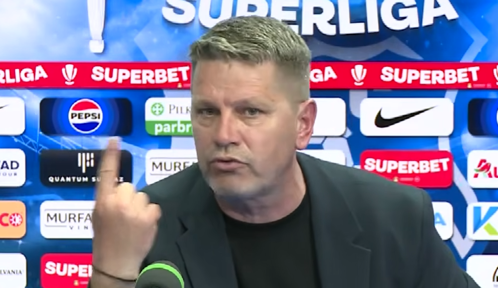 Imagine Stire Flavius Stoican, one-man-show la interviuri! PATRU episoade în care antrenorul și-a ieșit din minți | 2review.ro