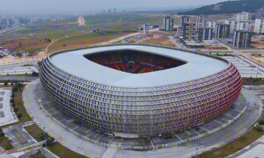 Gaziantep FK’s Buyuksehir Belediye Stadium in Gaziantep
