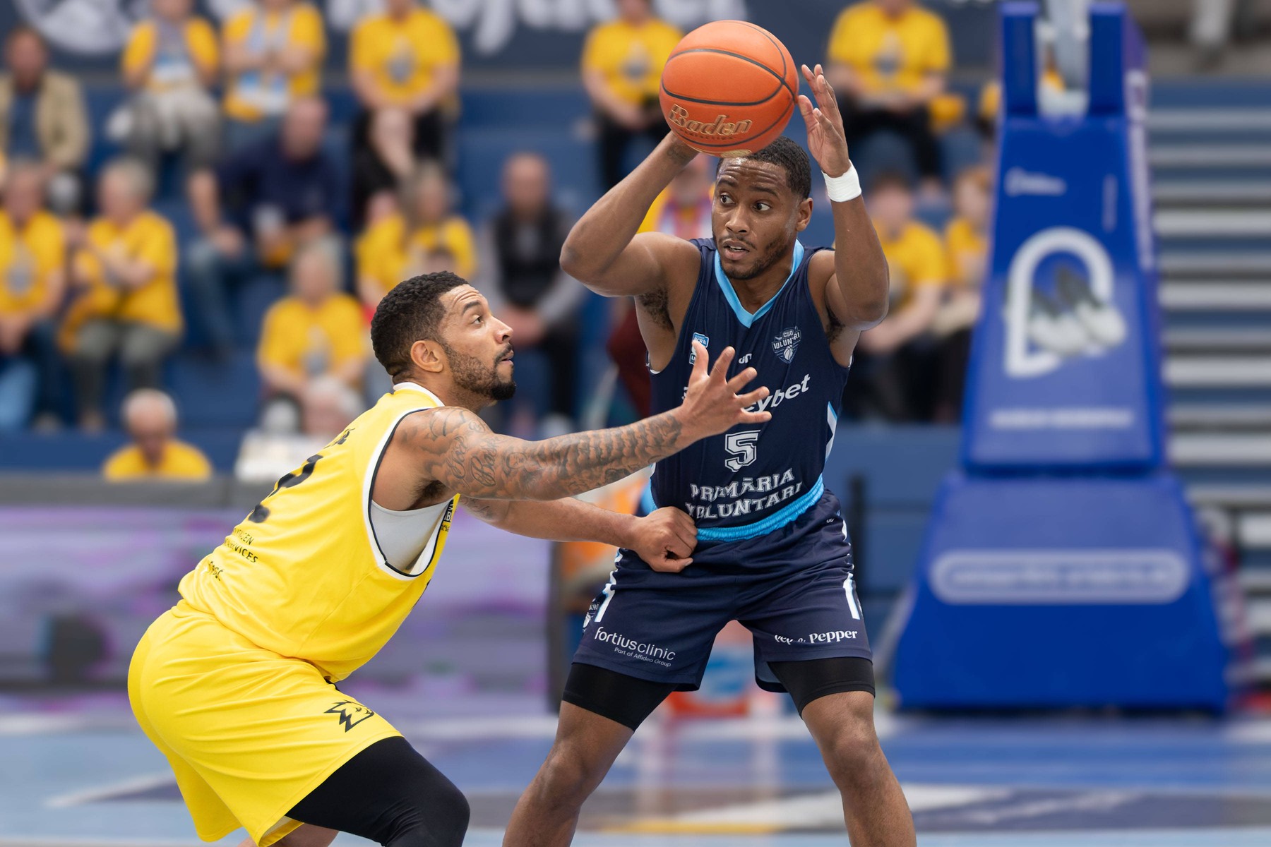 Imagine Stire CSO Voluntari - Syntainics MBC 76-92. Campioana de anul trecut a ratat medalia de bronz a trofeului ENBL | 2review.ro