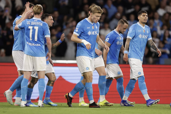 Italy: Serie a football match SSC Napoli vs Cremonese