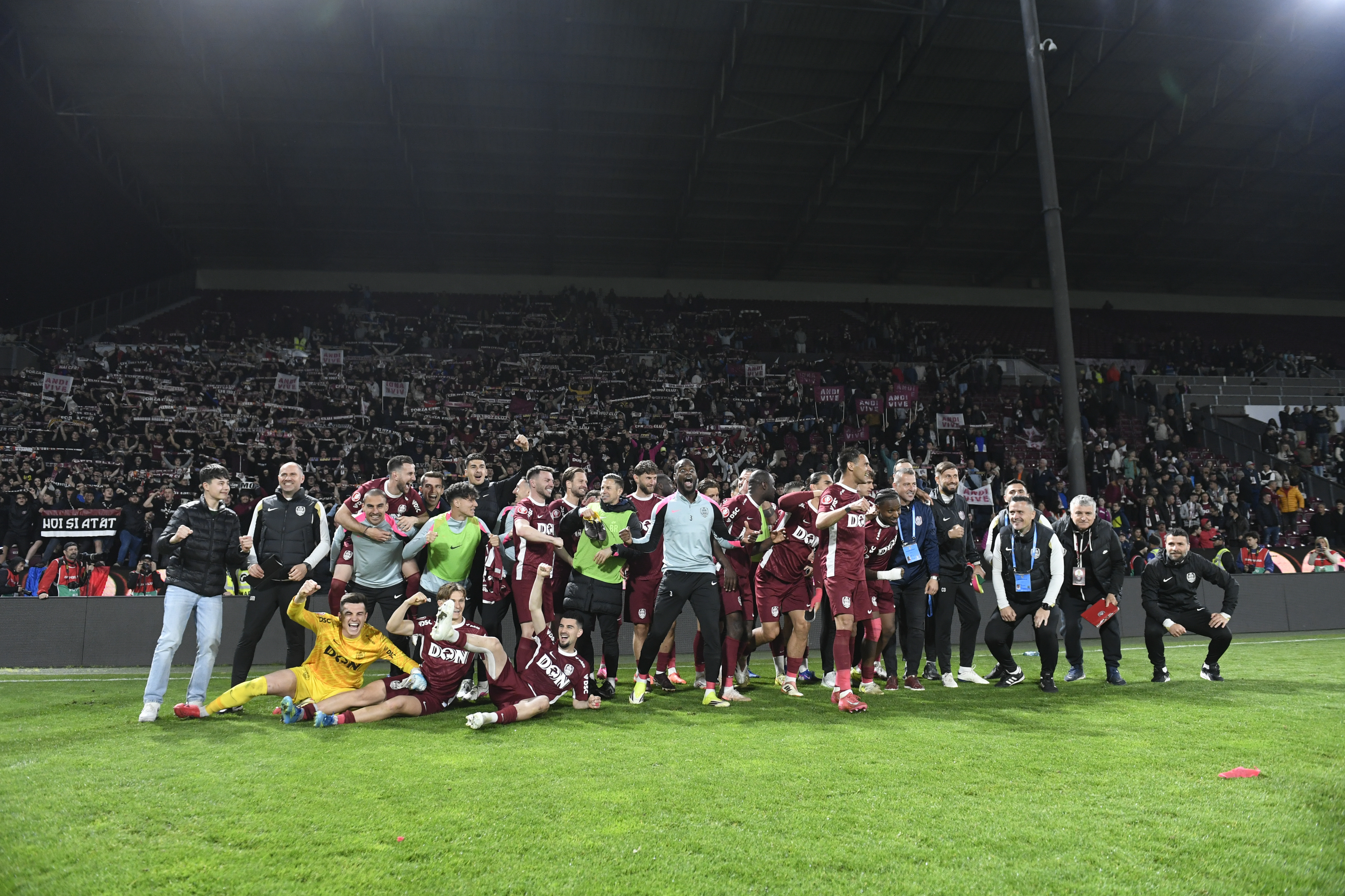 Principalul obiectiv al celor de la CFR Cluj, după victoria cu U Cluj