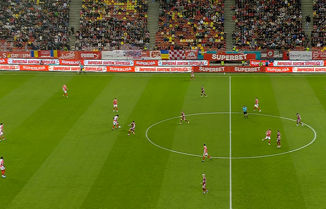 Imagine Stire Dinamo - Rapid 1-0, ACUM, pe Digi Sport 1. GOOOL! Milanov a deschis scorul pe Arena Națională! ”Haita” domină jocul | 2review.ro