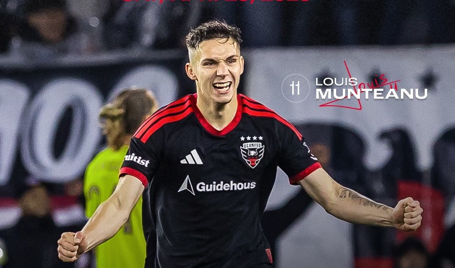 GOOL Louis Munteanu! Românul "a spart gheața" la DC United și a fost ales omul meciului