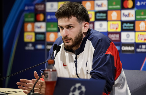 Paris Saint-Germain Training Session And Press Conference - UEFA Champions League 2025/26 Semi Final First Leg