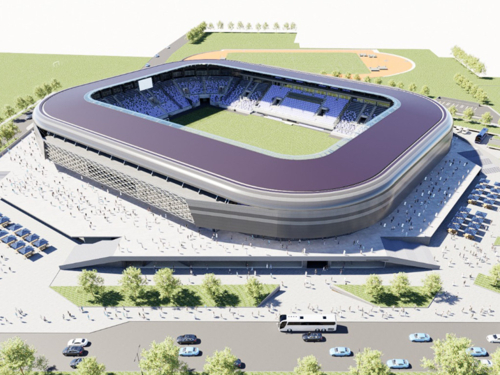 Noutăți de pe șantier: stadionul de la Pitești