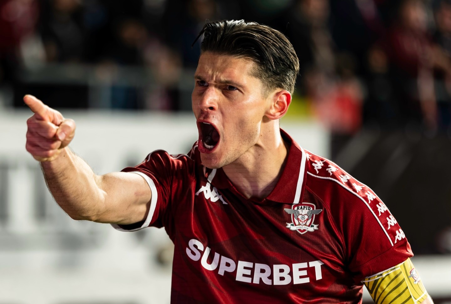 Imagine Stire Încă o echipă pe urmele lui Alex Dobre! Scouterii din Olanda au fost prezenți la Dinamo - Rapid 3-1 | 2review.ro