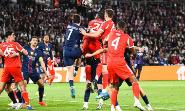 Match aller de la demi-finale de la Ligue Des Champions 2025-2026 (LDC) "Paris Saint-Germain (PSG) - Bayern Munich (5-4)" au Parc des Princes Match aller de la demi-finale de la Ligue Des Champions 2025-2026 (LDC) "Paris Saint-Germain (PSG) - Bayern