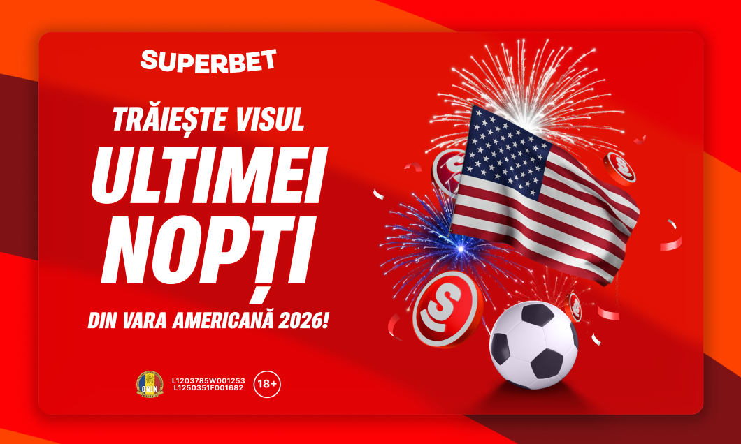 Imagine Stire (P) Superbet și marele vis american: câștigă o experiență VIP pentru două persoane la meciul meciurilor în fotbal! | 2review.ro