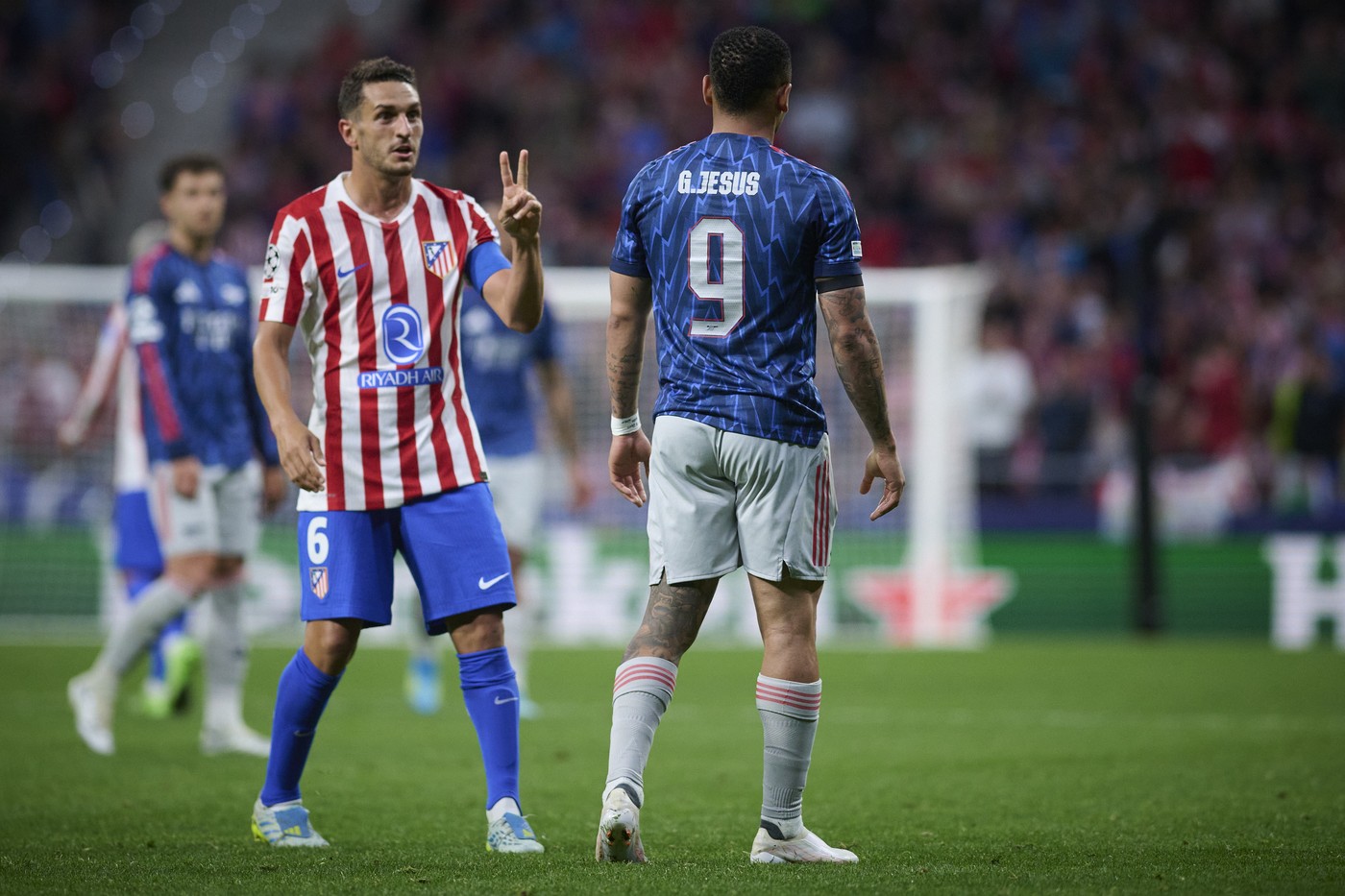 Imagine Stire Koke nu s-a abținut la finalul meciului cu Arsenal: ”Îl consider dubios” | 2review.ro