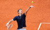Alexander Blockx of Belgium against Casper Ruud of Norway during the Mutua Madrid Open 2026, ATP Masters 1000 and WTA 1000 on 30 April 2026 at La Caja Magica in Madrid, Spain