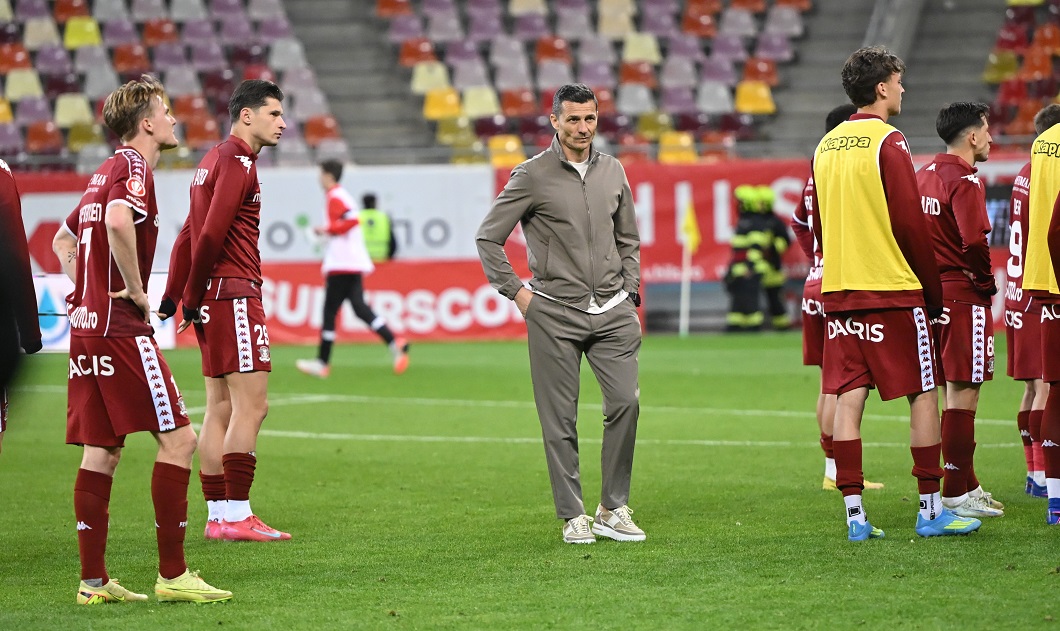 Imagine Stire Gâlcă, la un pas de demisia de la Rapid! Ce l-ar fi deranjat pe antrenor | 2review.ro