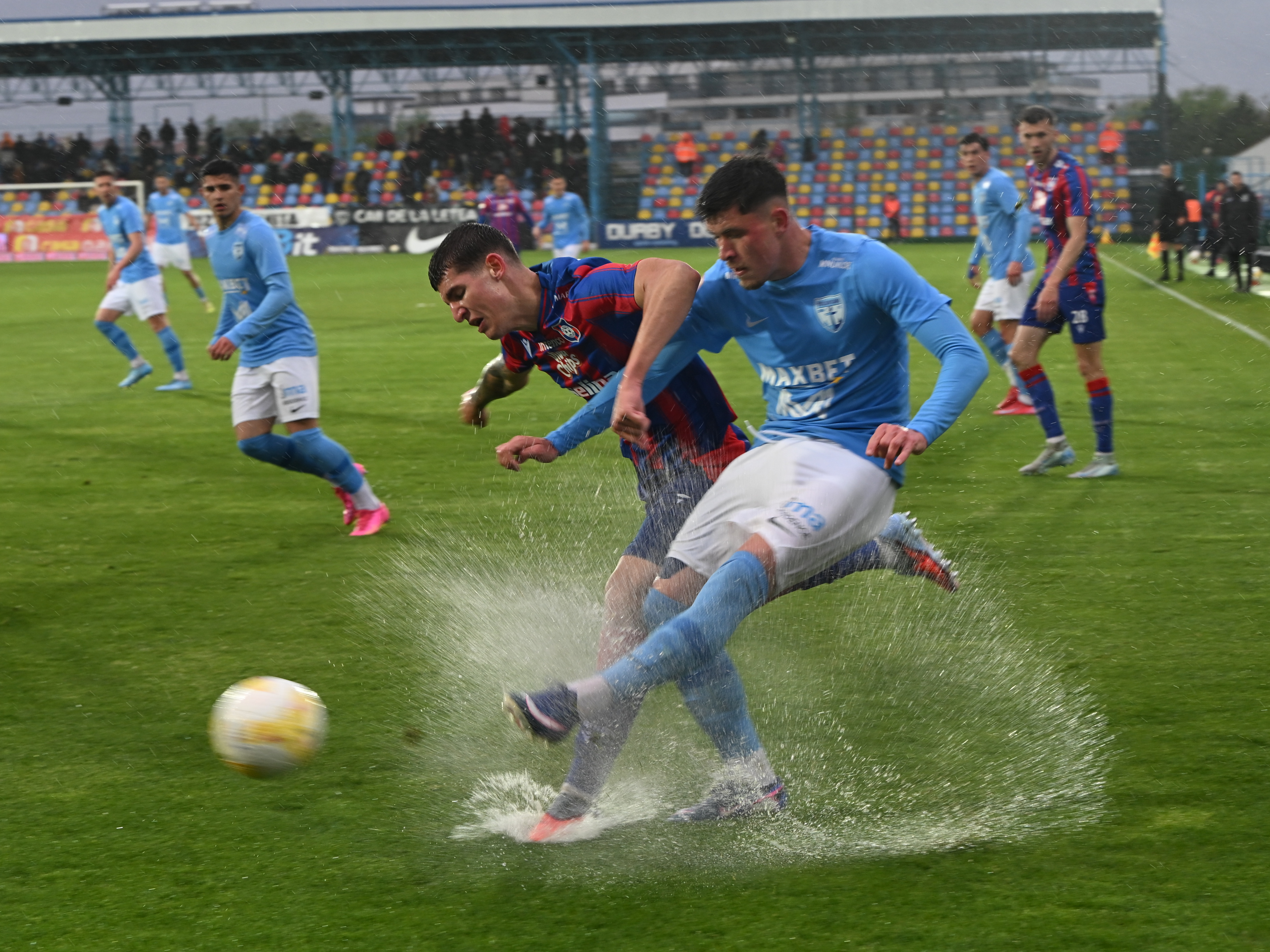 Imagine Stire Voluntari - Bihor 2-1. Victorie pe bălțile de pe ”Anghel Iordănescu” și ilfovenii sunt pe loc de promovare directă | 2review.ro