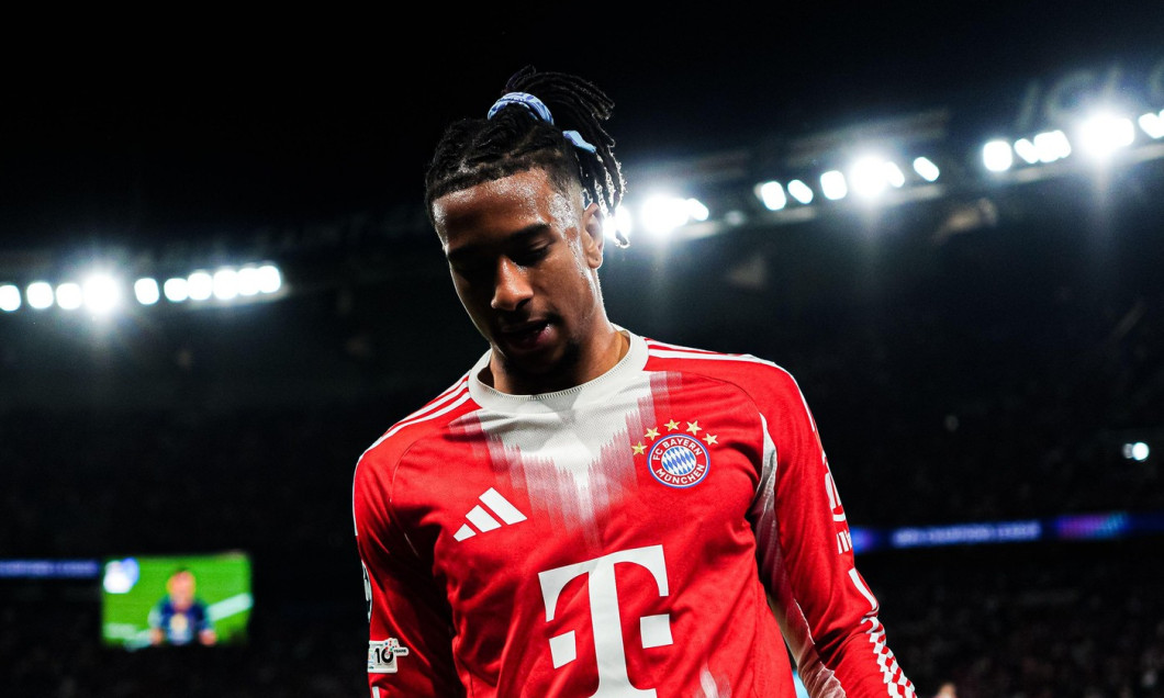 Michael Olise (FC Bayern München, #17) FRA, Paris St. Germain vs. FC Bayern München, Fussball, UEFA Champions League, Halbfinale, Spielzeit 2025/2026, 28.04.2026 Foto: Eibner-Pressefoto/Marcel von Fehrn
