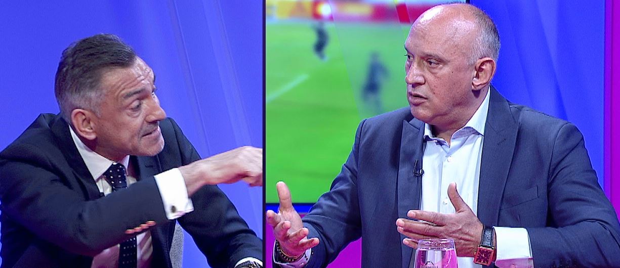 Imagine Stire Ilie Dumitrescu și Florin Prunea, contre în direct: ”Ni s-a băgat pumnul în gură” / ”Niciodată!” | 2review.ro