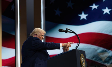 Miami, United States of America. 28 March, 2026. U.S President Donald Trump, delivers remarks at the F President Donald J. Trump at the FII Priority Miami Summit, at the Faena Hotel, March 28, 2026, in Miami, Florida. The summit is held by the Saudi sover