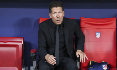 Diego Pablo Simeone, head coach of Atletico de Madrid during the UEFA Champions League, Semi-finals, 1st leg football match between Atletico de Madrid and Arsenal FC on 29 April 2026 at Riyadh Air Metropolitano stadium in Madrid, Spain