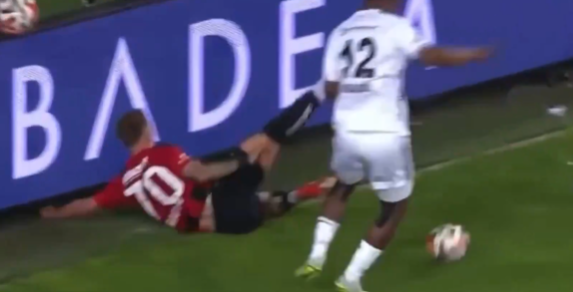 Imagine Stire Denis Drăguș, aproape de o accidentare horror sub privirile lui Mirel Rădoi! | 2review.ro