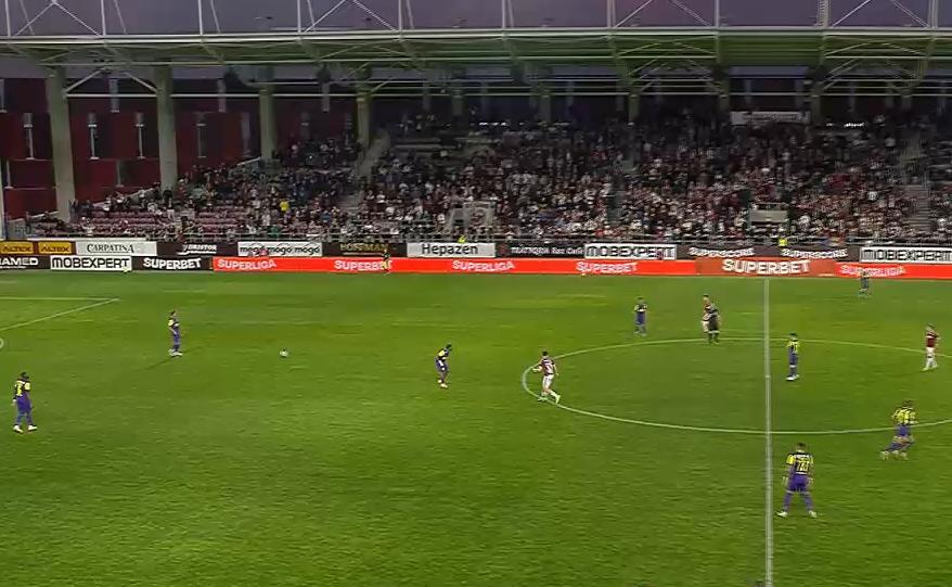 Imagine Stire Rapid - CFR Cluj 0-1, ACUM, Digi Sport 1. GOOL! Ardelenii au deschis scorul în Giulești | 2review.ro