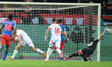 FOTBAL:FCSB-DINAMO BUCURESTI, PLAY OFF SUPERLIGA SUPERBET (5.05.2025)