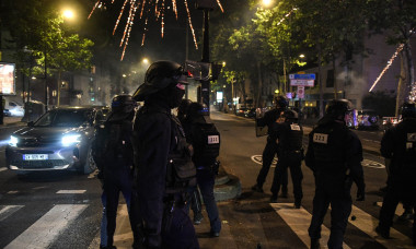 PSG Champions League Victory Riots - Paris
