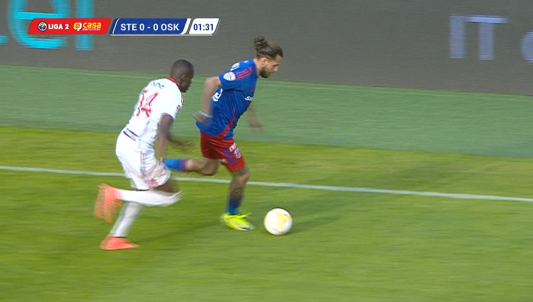 Imagine Stire Steaua - Sepsi 0-1 DGS 1. Davordzie a deschis scorul în Ghencea și a stricat fiesta | Liga 2, etapa 8 | 2review.ro