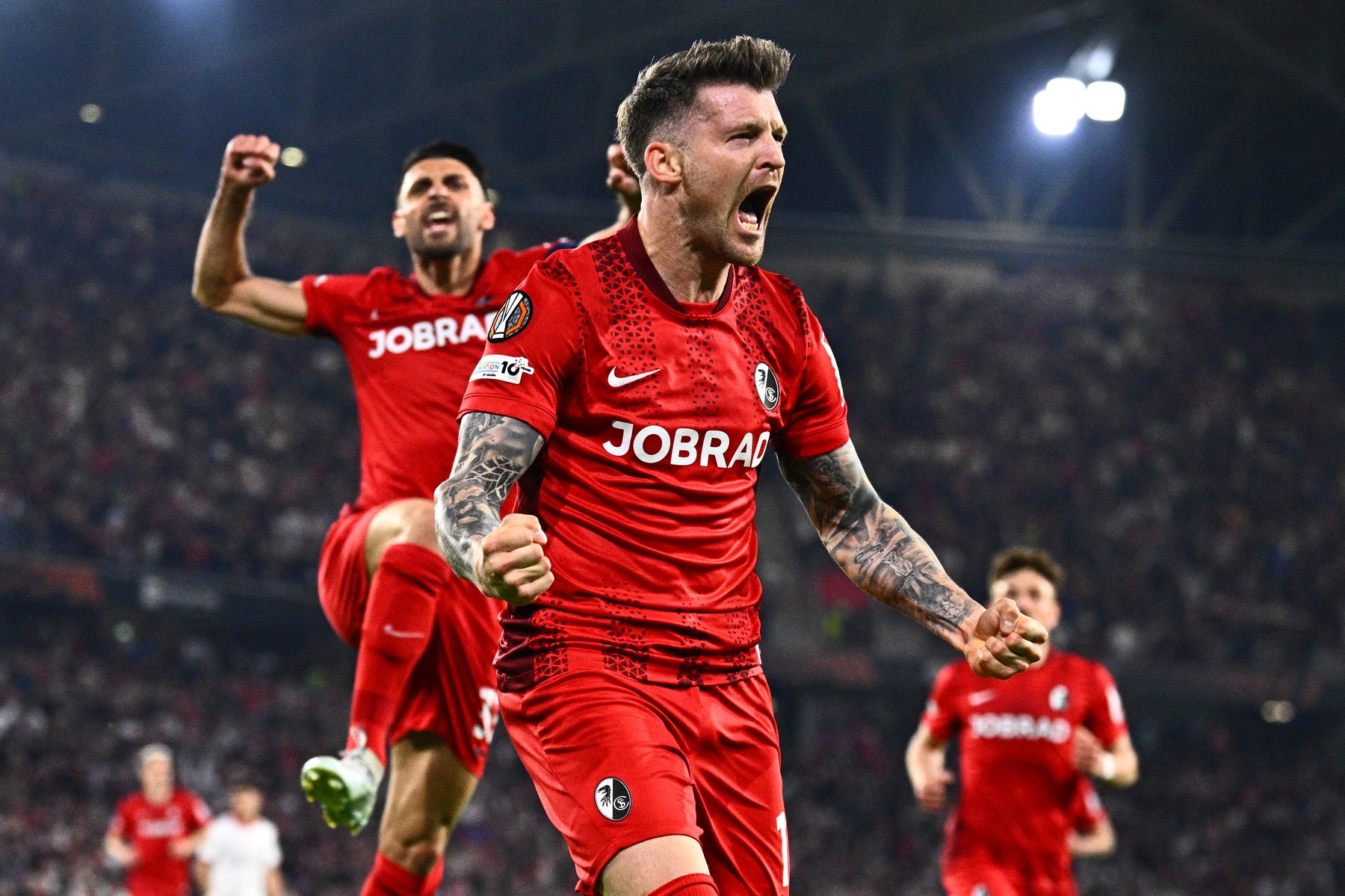 Imagine Stire Freiburg - Braga 3-1, 4-3 la general. Nemții s-au calificat în finala Europa League și o vor înfrunta pe Aston Villa | 2review.ro