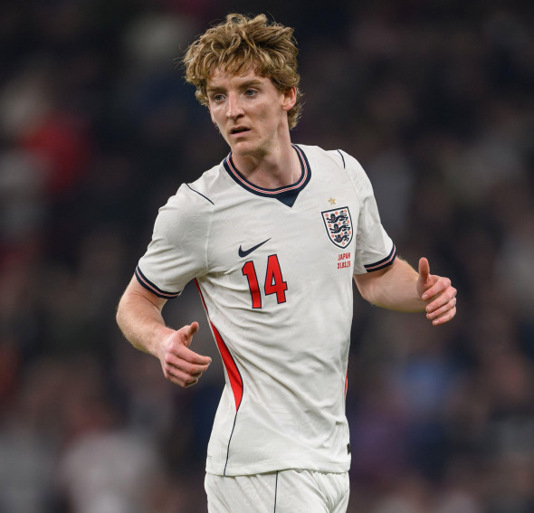 London, UK. 31st Mar, 2026. England v Japan - International Friendly - Wembley. England's Anthony Gordon in action. Picture Credit: Mark Pain/Alamy Live News