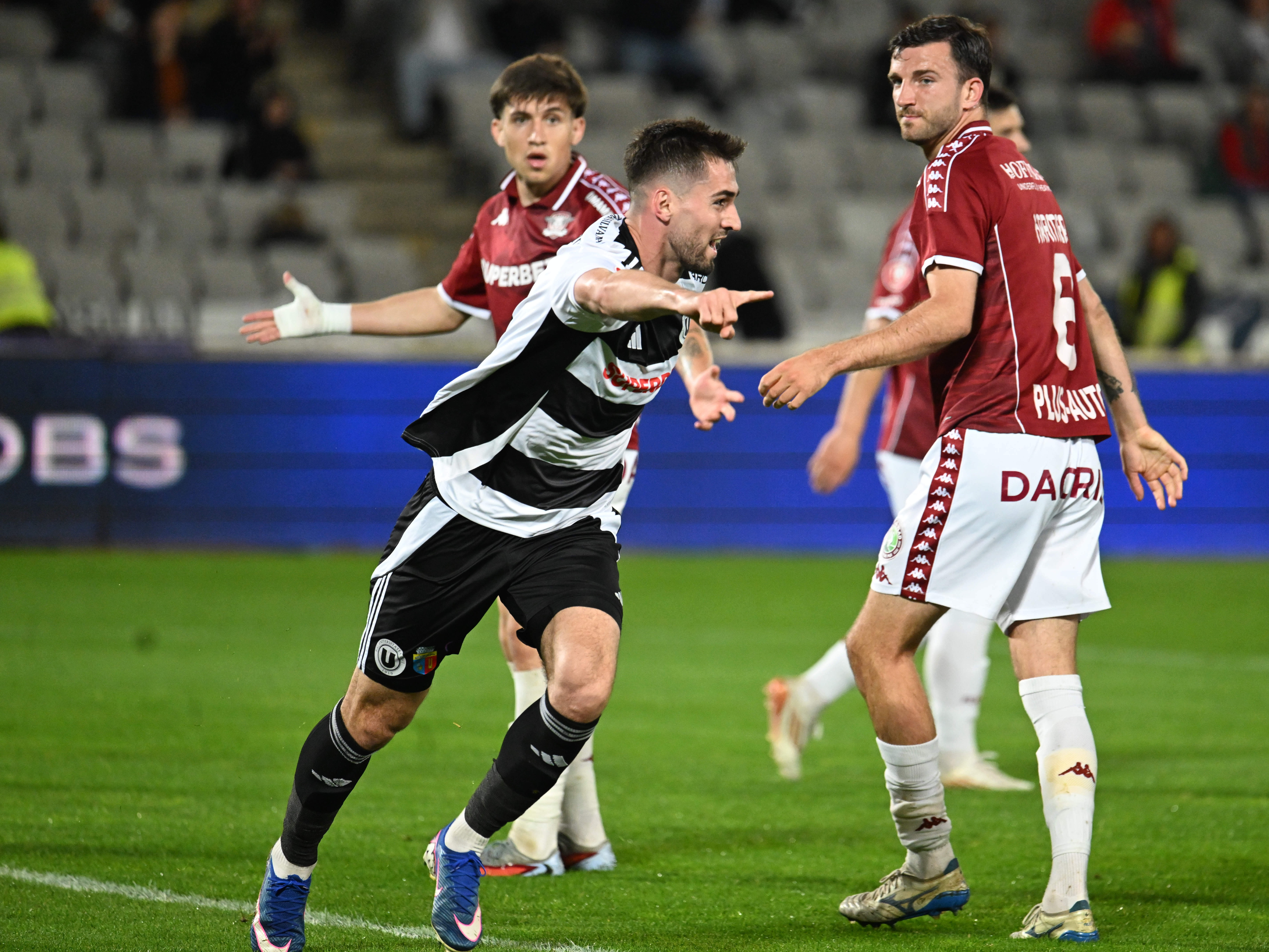 Concluziile trase la pauza meciului U Cluj - Rapid