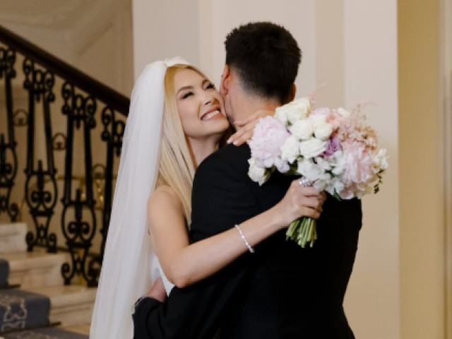 Primele imagini de la nunta anului în România, dintre Andreea Bălan și Victor Cornea