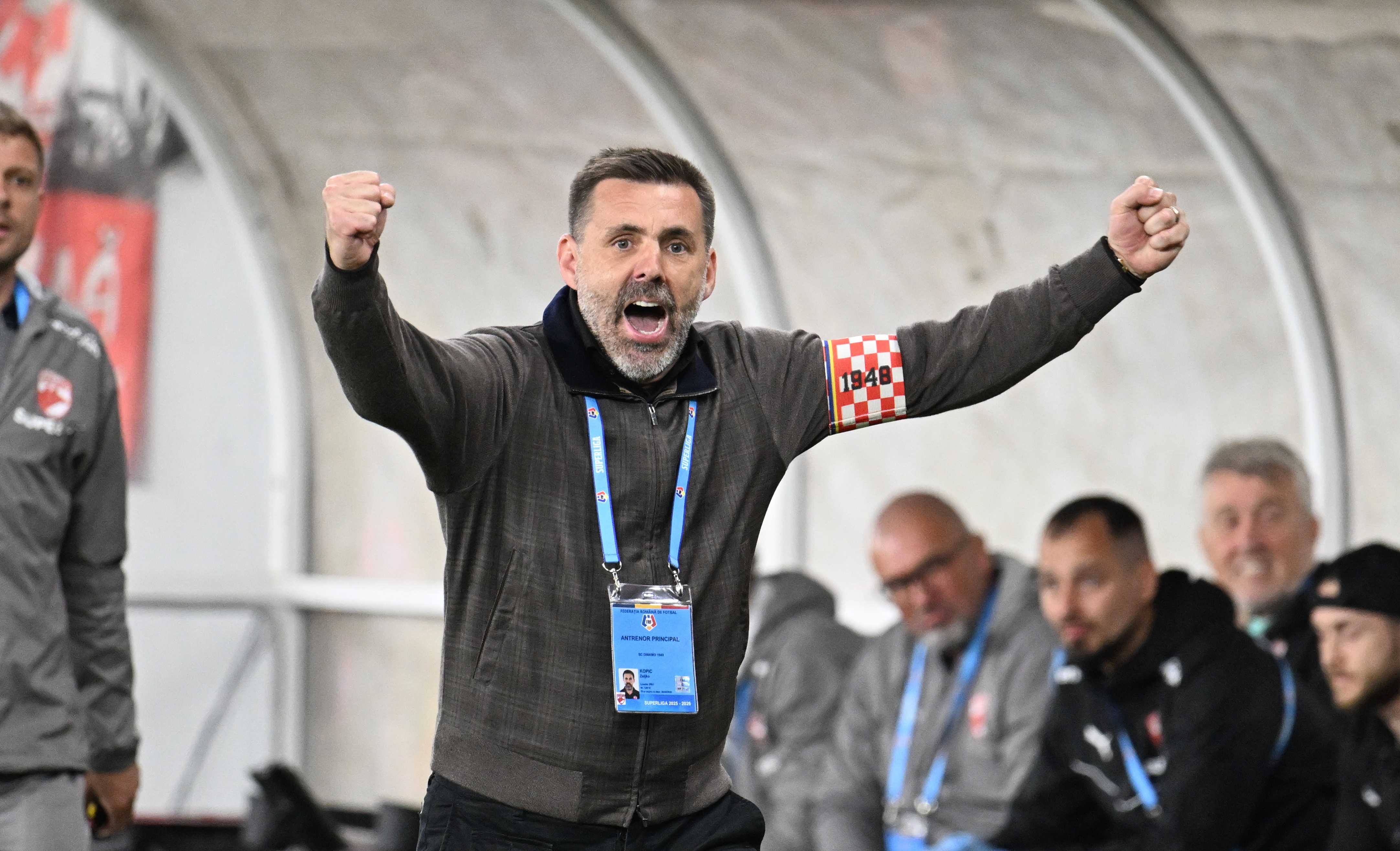 Imagine Stire Zeljko Kopic, ”vrăjit” de jucătorul lui Dinamo, după 1-0 cu FC Argeș: ”E foarte important pentru mine” | 2review.ro