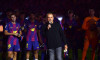 Barcelona, Esp. 10th May, 2026. FC BARCELONA vs REAL MADRID MAY 10, 2026 Hansi Flick head coach of FC Barcelona League championship celebration after the match between FC Barcelona and Real Madrid corresponding to the thirty-five day of La Liga EA Sports