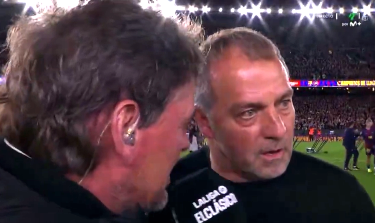 Imagine Stire Ce imagini! Hansi Flick a început să plângă, după Barcelona - Real Madrid 2-0: Nu voi uita niciodată | 2review.ro