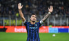 Milan, Italy. 05th Apr, 2026. Lautaro Martínez of Fc Inter celebrating after a goal during the Italian Serie A football match between Inter FC Internazionale and AS Roma on 5 of Avril 2026 at Giuseppe Meazza San Siro Siro stadium in Milan, Italy. Photo Ti