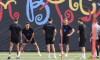 FC Barcelona training and press conference - LaLiga EA Sports, Sant Joan Despi, Spain - 01 May 2026