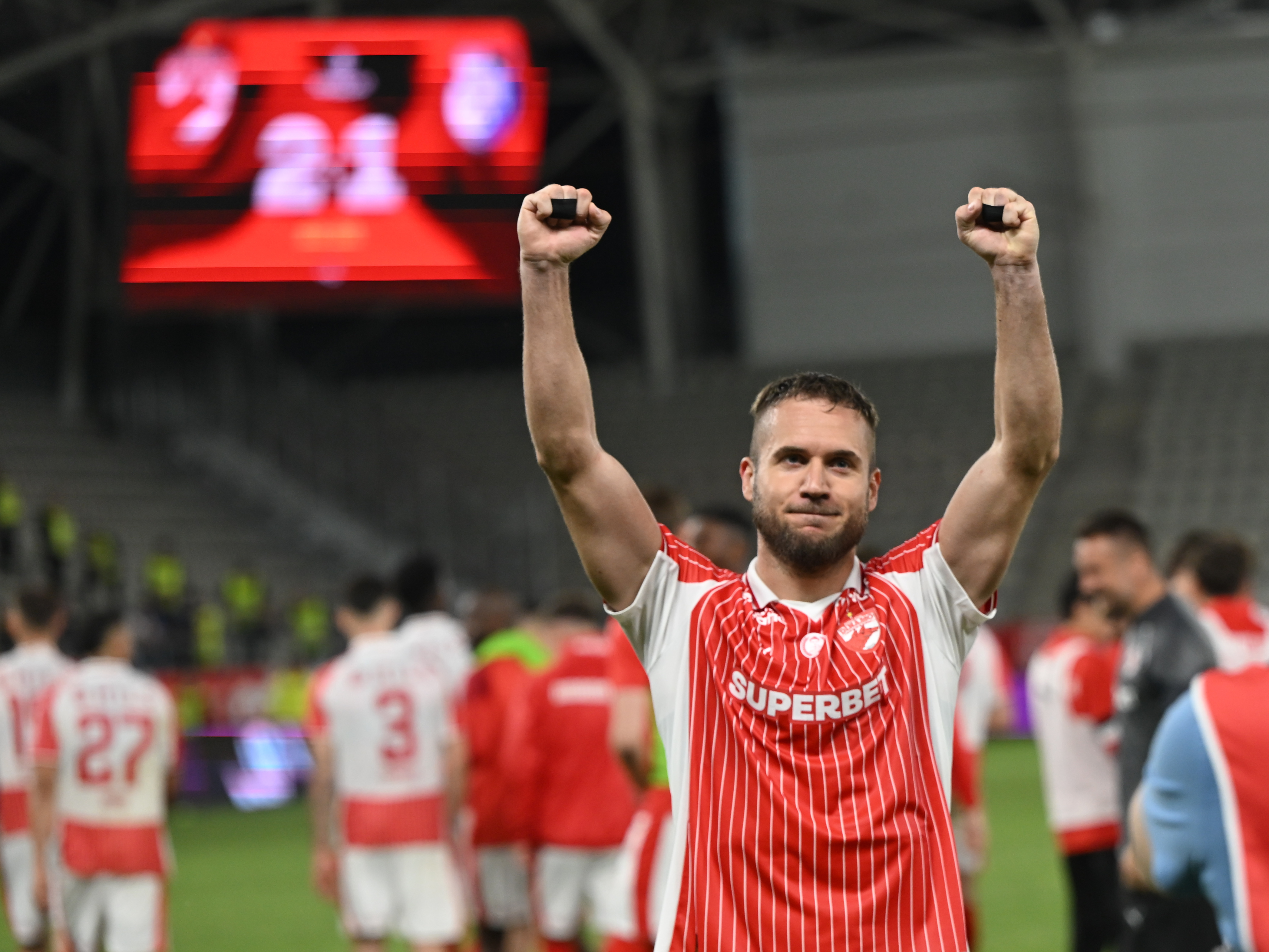 Imagine Stire Andrei Nicolescu exultă! Cum l-a numit pe George Pușcaș, după primul gol marcat la Dinamo | 2review.ro