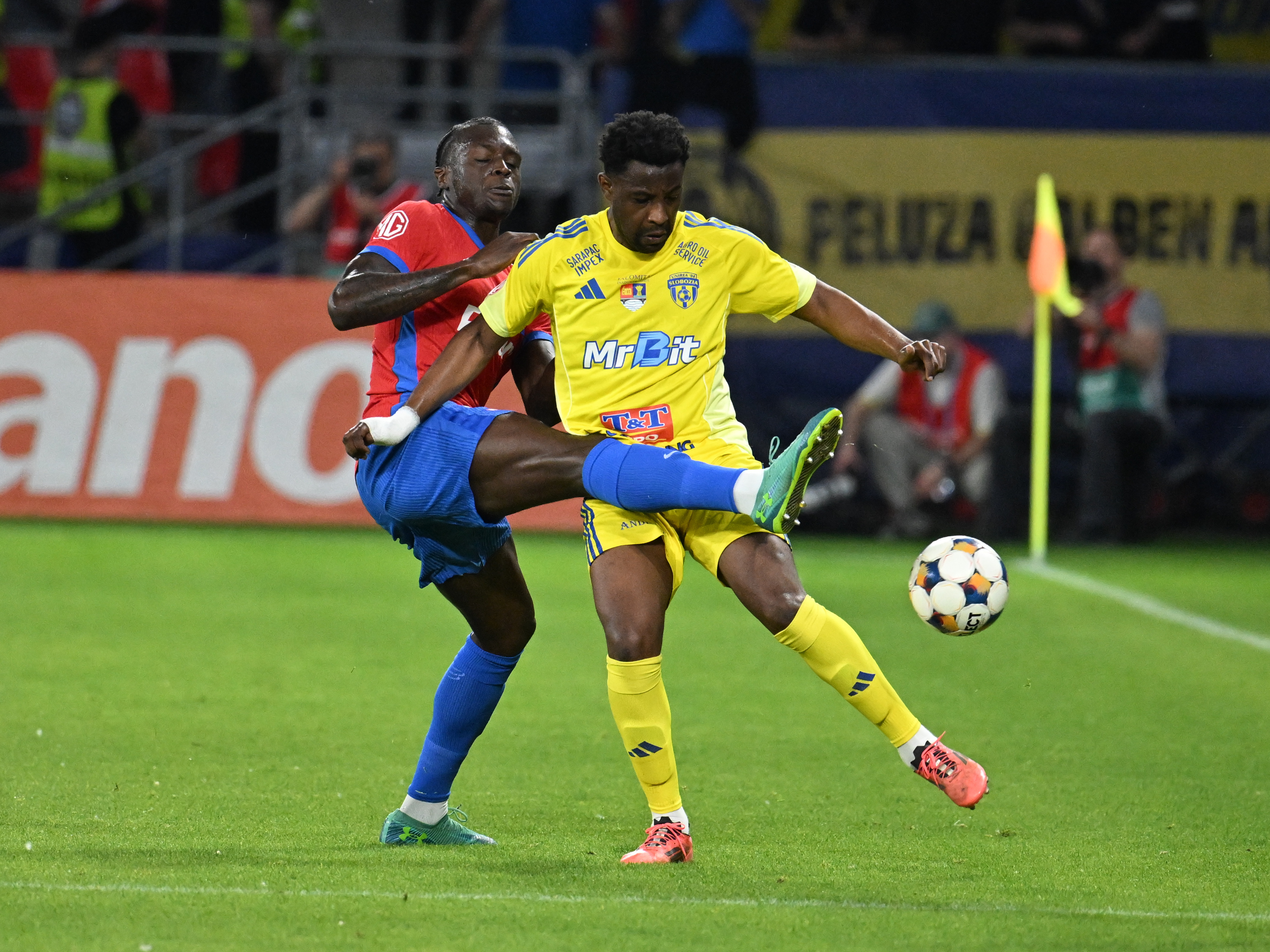 Joyskim Dawa a dat asigurări, după remiza FCSB-ului cu Unirea Slobozia