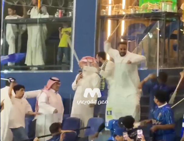 Scene neverosimile sub ochii lui Cristiano Ronaldo! S-au luat la bătaie cu bețe, după Al-Nassr - Al-Hilal 1-1