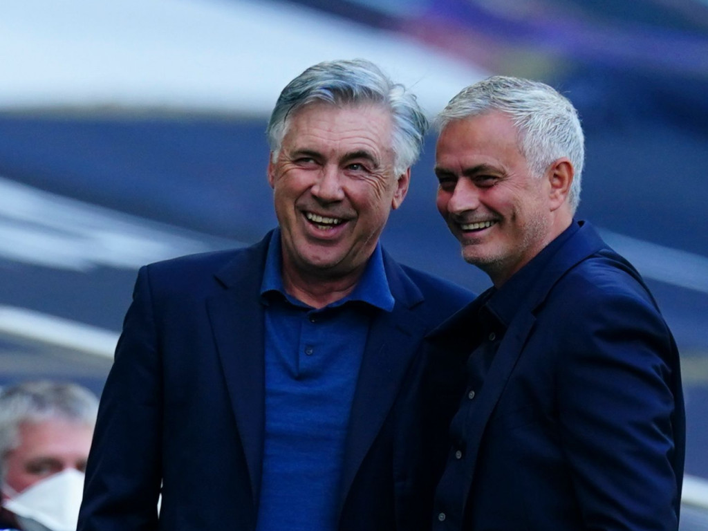 Carlo Ancelotti l-a văzut pe Jose Mourinho și s-a convins