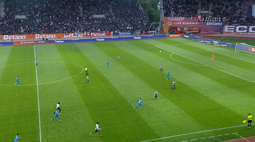 Imagine Stire U Cluj - Universitatea Craiova 0-0, ACUM, la DGS 1 | Oltenii au prima ocazie din finala Cupei României | 2review.ro