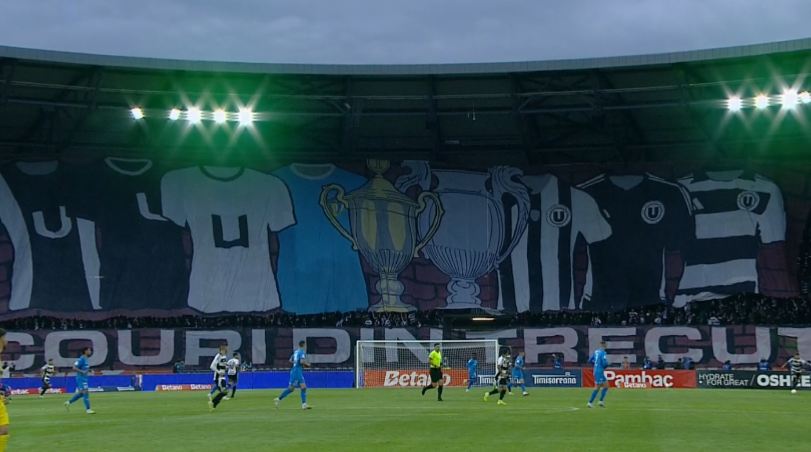 Imagine Stire Duelul galeriilor, la ”U” Cluj - Universitatea Craiova: atmosferă spectaculoasă la finala Cupei României | 2review.ro