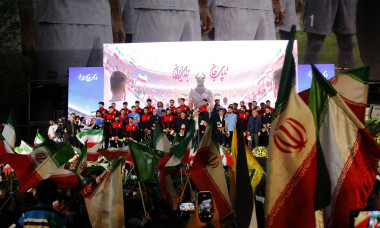 Fans gather in Tehran for Iran World Cup ceremony