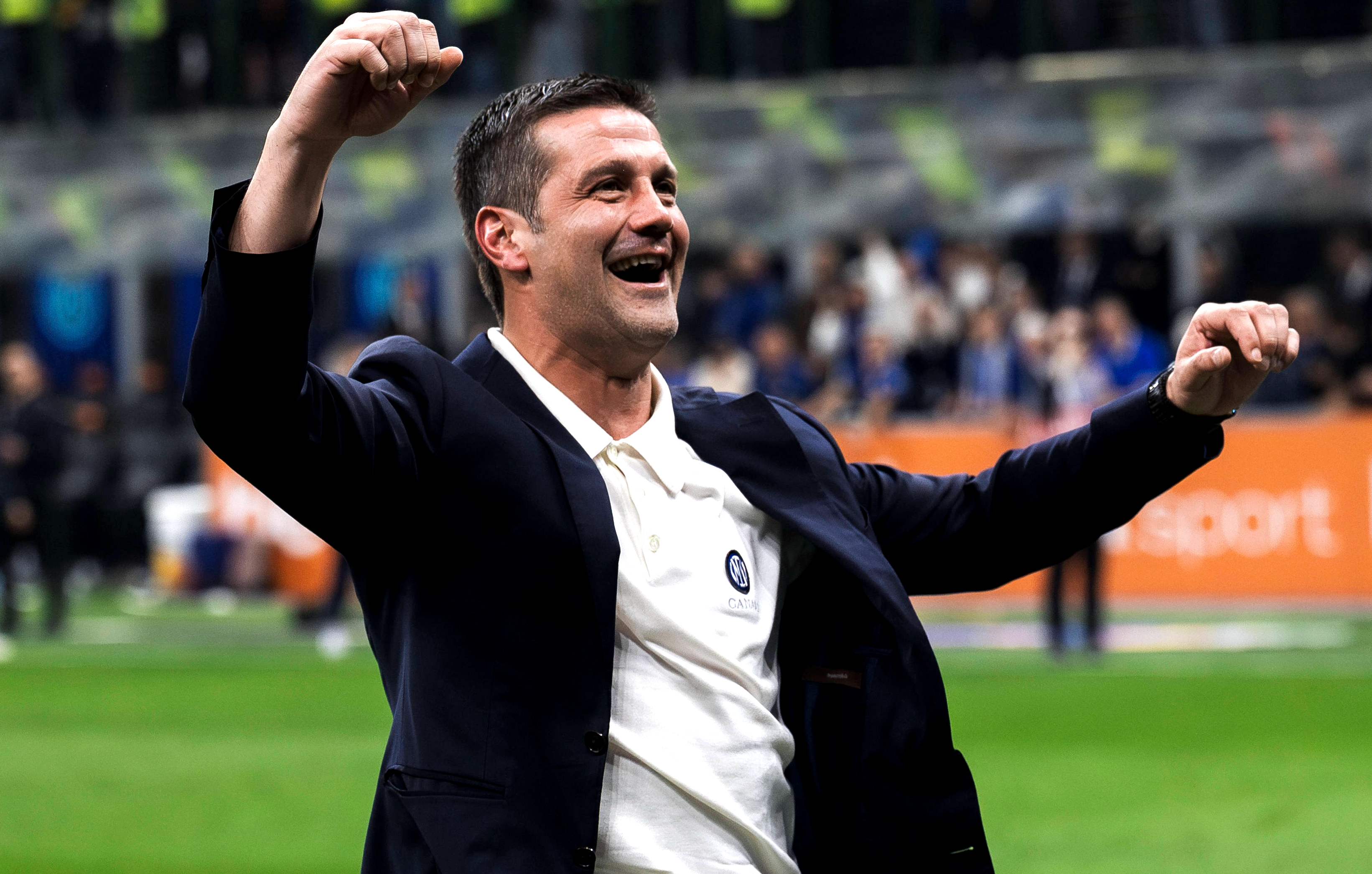 Imagine Stire Niciodată în 118 ani: Cristi Chivu a scris istorie în finala Cupei, Lazio - Inter 0-2! Reacția italienilor | 2review.ro
