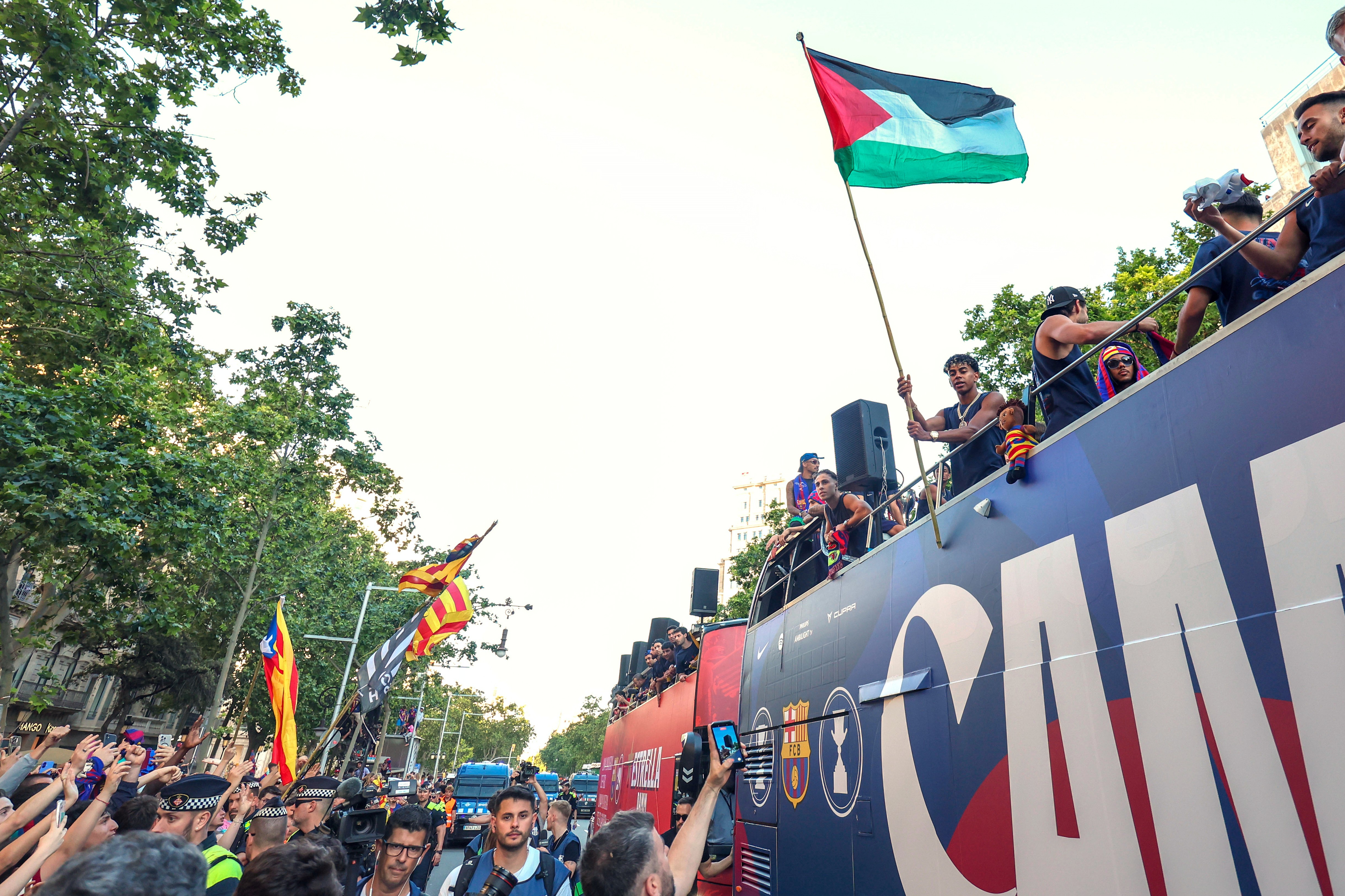 Israelul îl atacă pe Lamine Yamal, după gesturile făcute pentru Palestina: ”A ales să incite împotriva noastră”