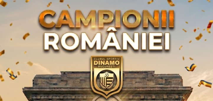Imagine Stire Dinamo, al 20-lea titlu din istorie! Gruparea din ”Ștefan cel Mare”, campioana României | 2review.ro
