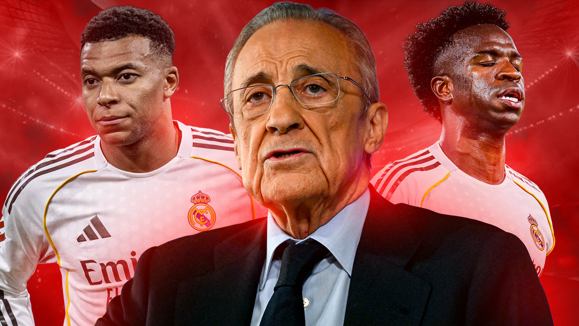 Imagine Stire Forțează plecarea de la Real Madrid! Florentino Perez, pus să aleagă între Kylian Mbappe și Vinicius Junior | 2review.ro