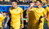 Bogdan Racovitan (Rumaenien, 24) , Adrian Rus (Rumaenien, 04) GER, Slovakia (SVK) vs. Romania (ROU), Fussball Europameis