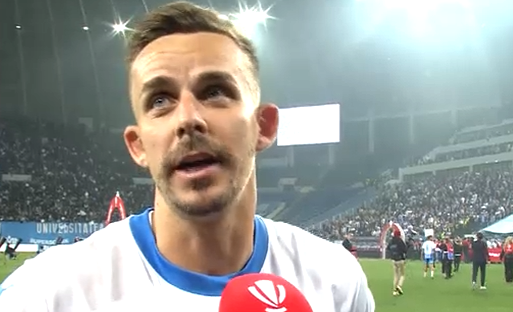Imagine Stire Nicușor Bancu a contrazis imediat o jurnalistă, după Craiova - U Cluj 5-0: Nu-i adevărat! | 2review.ro