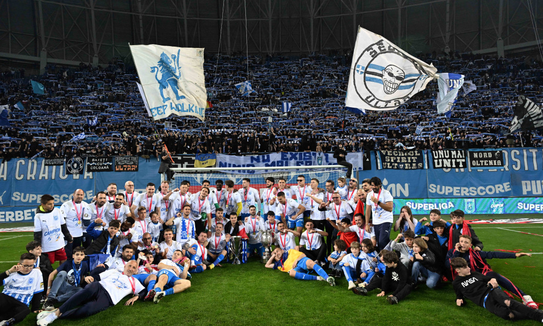 FOTBAL:UNIVERSITATEA CRAIOVA-UNIVERSITATEA CLUJ, PLAY OFF SUPERLIGA SUPERBET (17.05.2026)