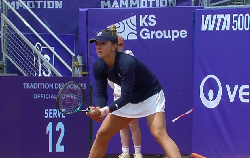 Imagine Stire Jaqueline Cristian - McCartney Kessler, ACUM, Digi Sport 2, la Strasbourg. 6-1 pentru ”Jaq” în primul set | 2review.ro