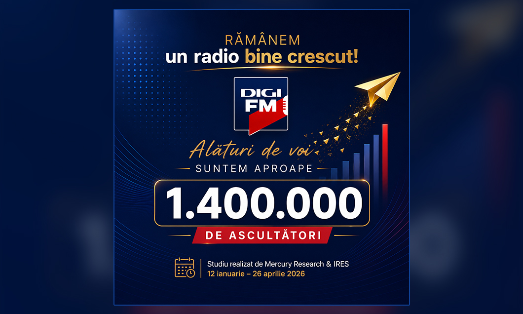 Imagine Stire Radiourile Campus Media TV își confirmă direcția în Valul I de audiență 2026: aproape 2,2 milioane de ascultători zilnic | 2review.ro